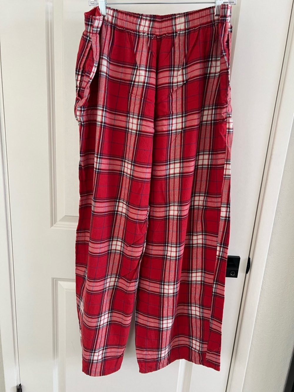 Colsie Red Plaid Flannel Pajama Pants